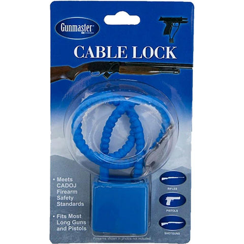 Gunmaster Cable Lock  15 in. CA DOJ Approved