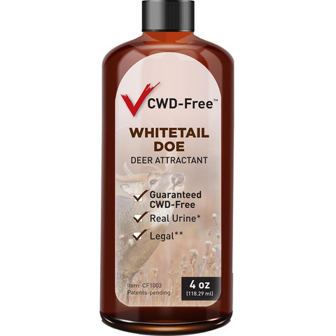 CWD Free Urine Based Attractant Doe Urine