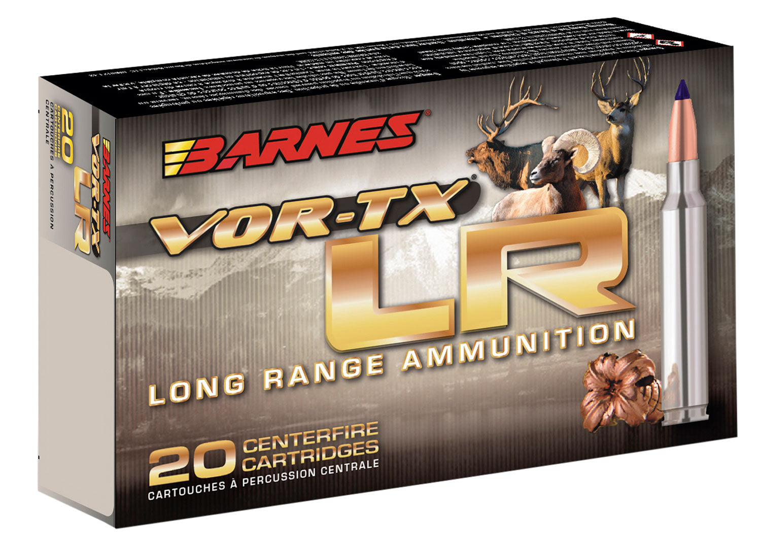 Barnes VOR-TX LRX Boat Tail Ammo