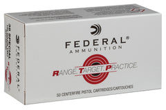 Federal RTP38130 Range and Target  38 Special 130 gr Full Metal Jacket (FMJ) 50 Bx/ 20 Cs