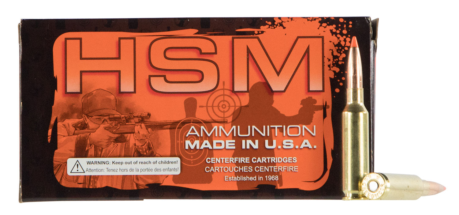 HSM Match Sierra MatchKing Boat-Tail Bt HP Ammo