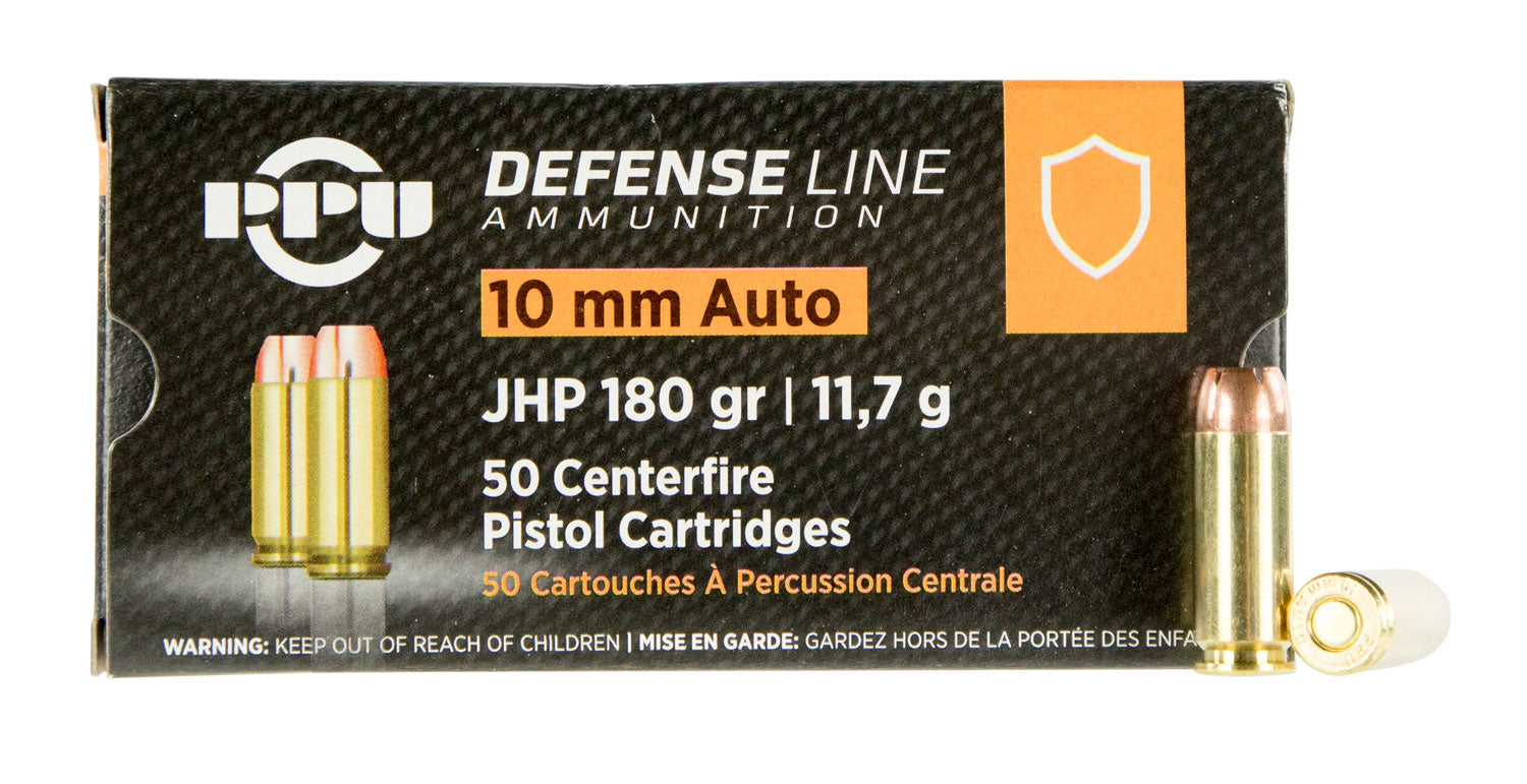 PPU Defense Automatic JHP Ammo