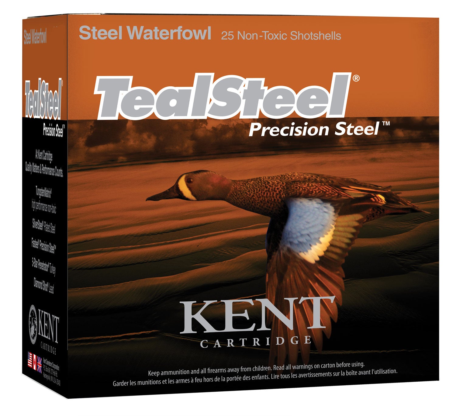 Kent Cartridge Teal Steel 1-1/4oz Ammo