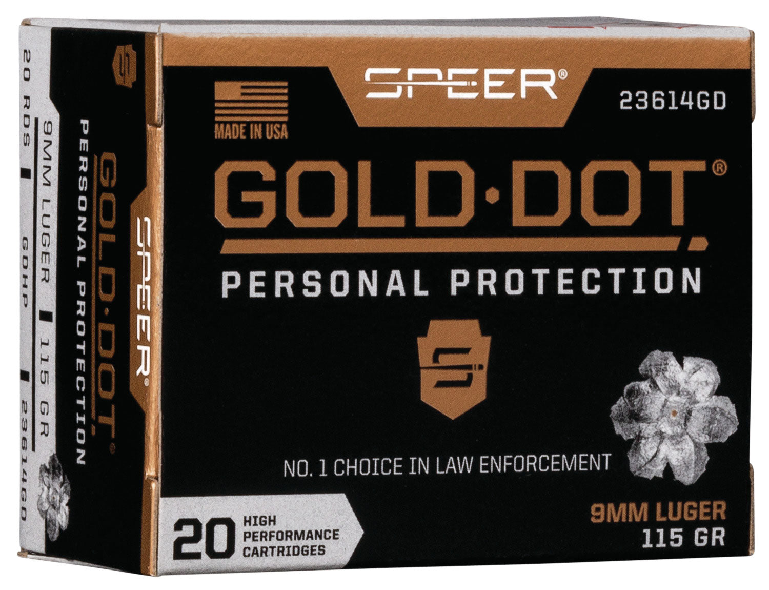 Speer Gold Dot Personal Protection Luger HP Ammo