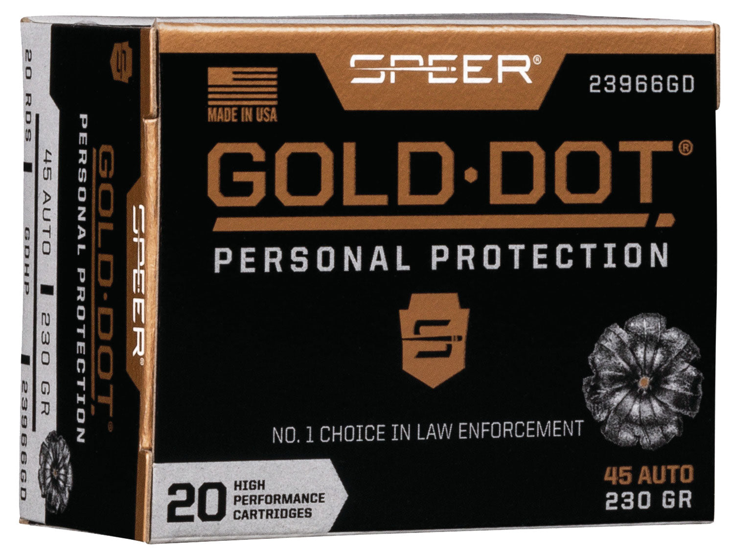 Speer Gold Dot Personal Protection Automatic Colt ACP HP Ammo