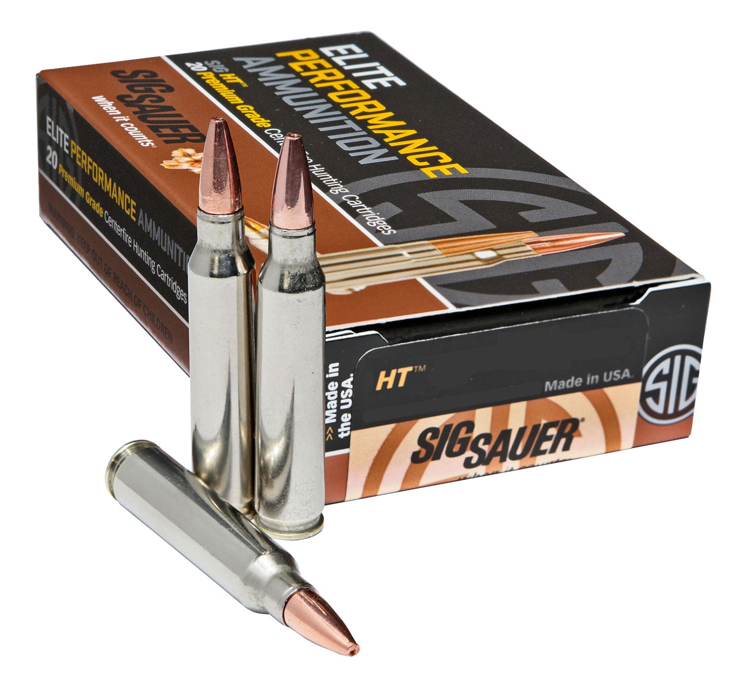 Sig Sauer Elite Copper Hunting Springfield HP Ammo