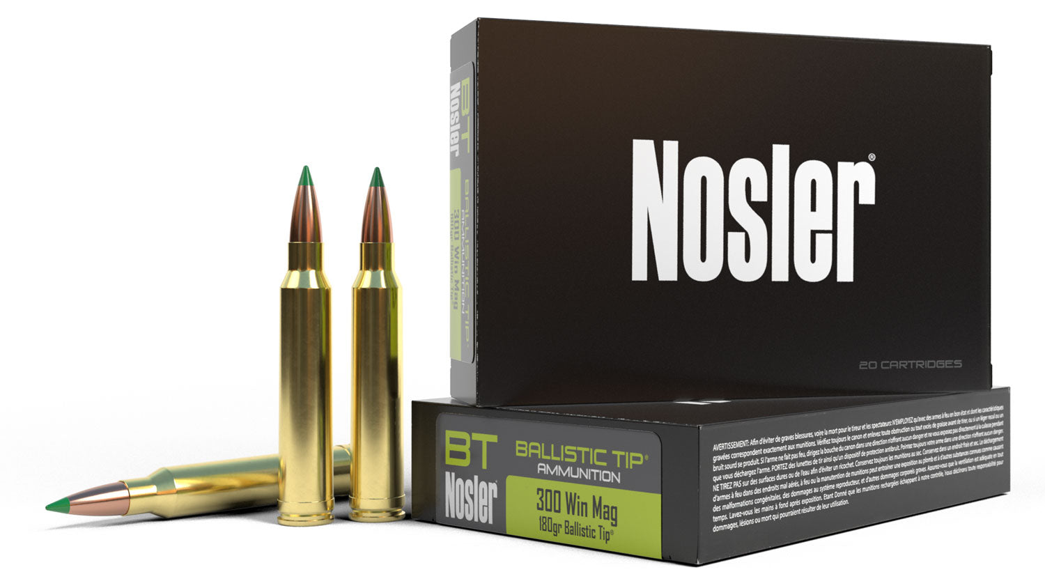 Nosler Ballistic Tip Hunting Ammo