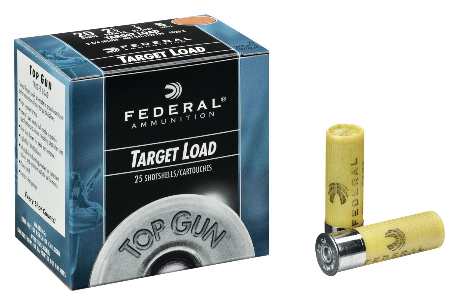 Federal TG208 Top Gun 7/8oz Ammo