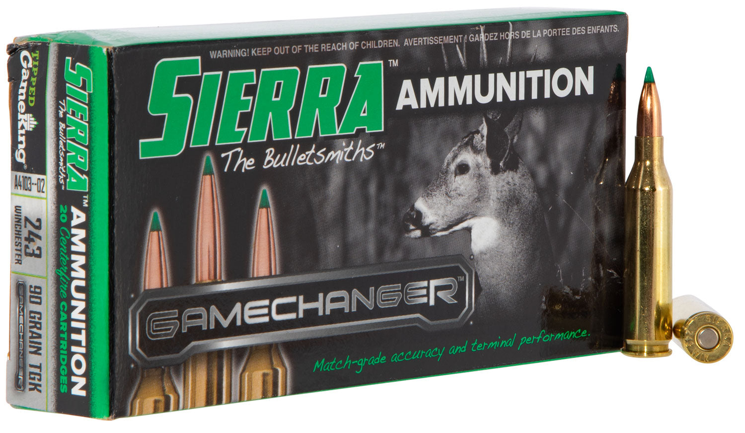 Sierra GameChanger Tipped GameKing Ammo