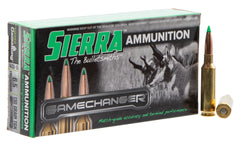 Sierra A433005 GameChanger  6.5 Creedmoor 130 gr Tipped GameKing 20 Bx/ 10 Cs