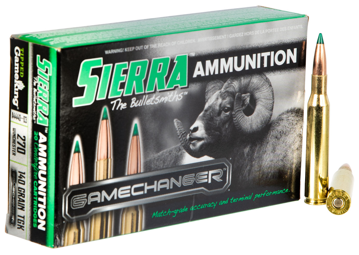 Sierra GameChanger Tipped GameKing Ammo