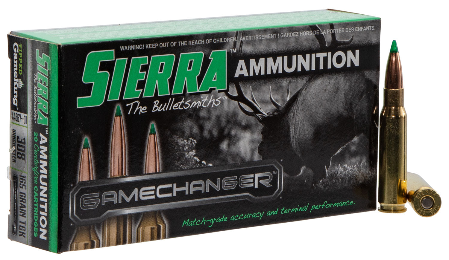 Sierra GameChanger Tipped GameKing Ammo