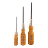 Grace USA 3 Piece Square Recess Screwdriver Set