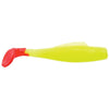 Zman Minnowz 6 Pk-Chartreuse Red Tail