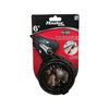 Covert 0.1875 in Master Lock Security Cable Black