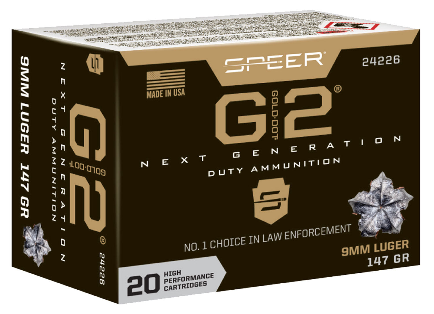 Speer Gold Dot G2 Luger Ammo