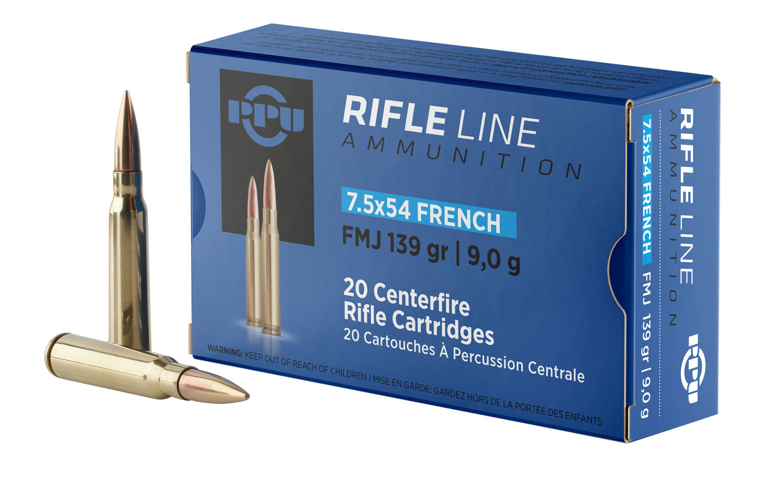 PPU Metric FMJ Ammo