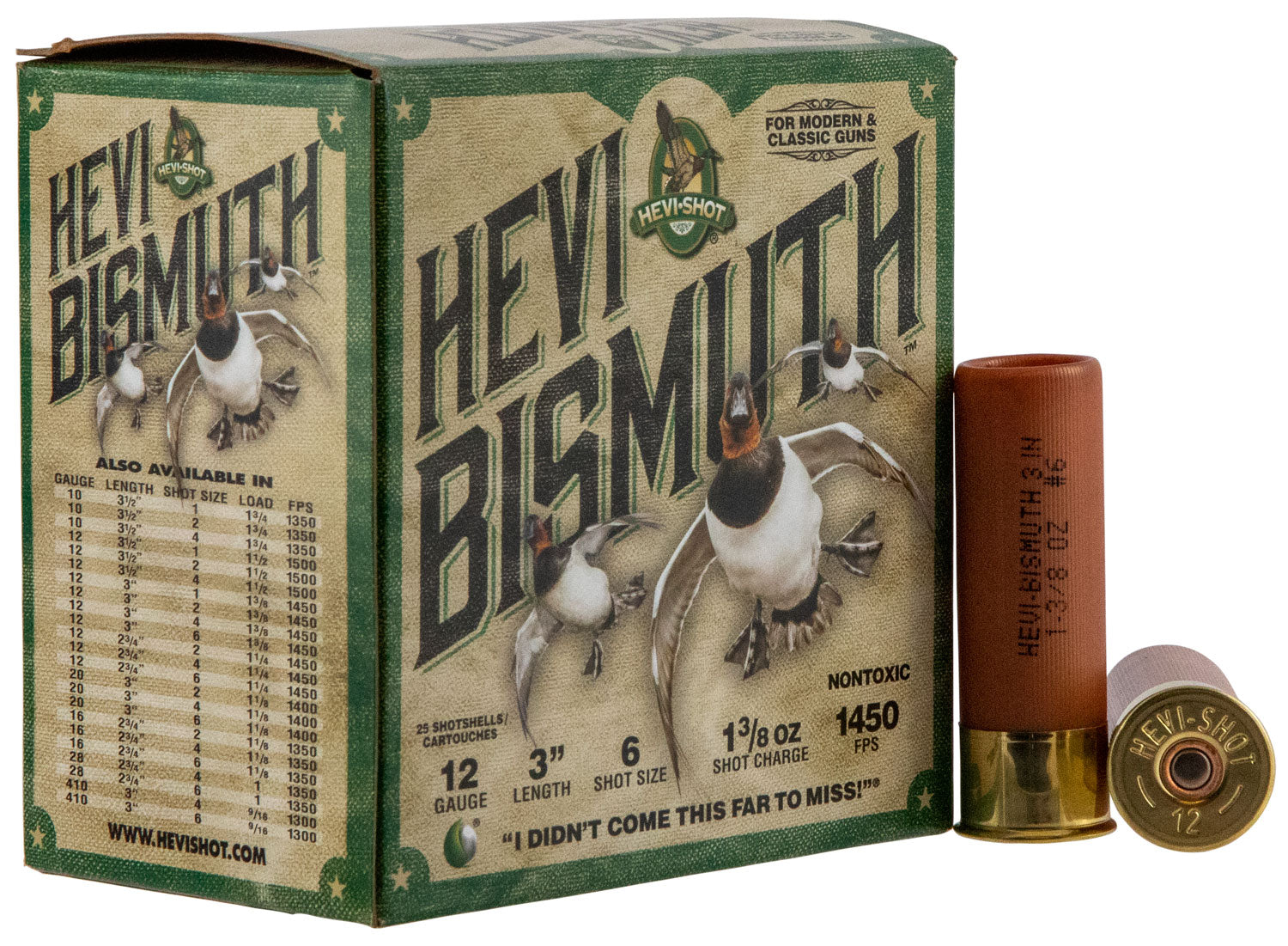 Hevishot Hevi-Bismuth Waterfowl 1-3/8oz Ammo