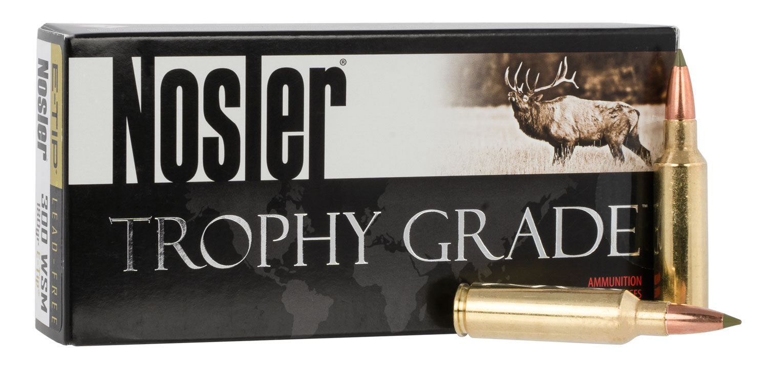 Nosler Trophy Grade E-Tip Ammo