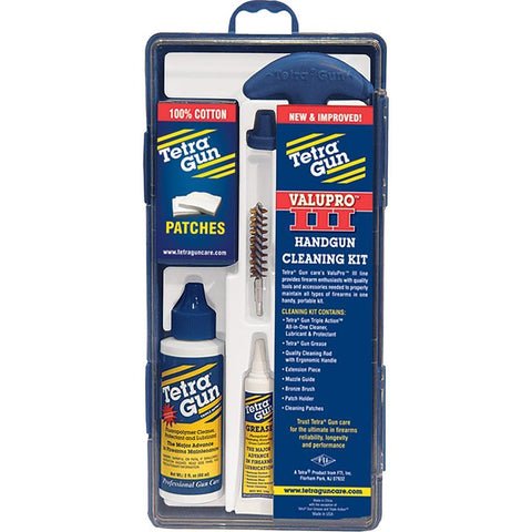 Tetra Gun ValuPro III Handgun Cleaning Kit .357/.38 Cal/9 mm