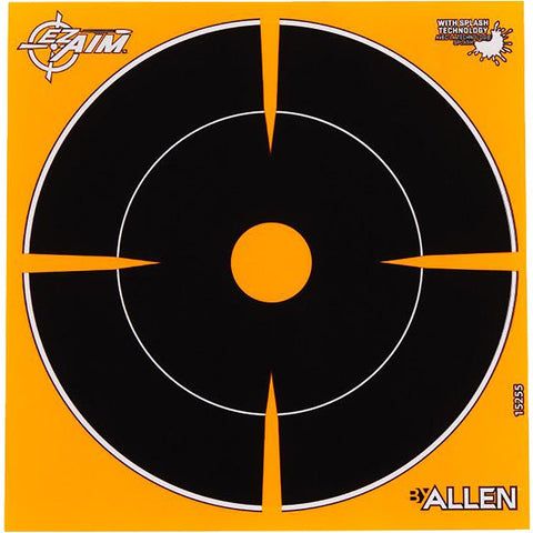 EzAim Splash Bullseye Adhesive Targets 6 in. 12 pk.