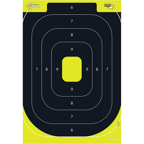 EzAim Splash IPSC Silhouette Targets 12x18 8 pk.