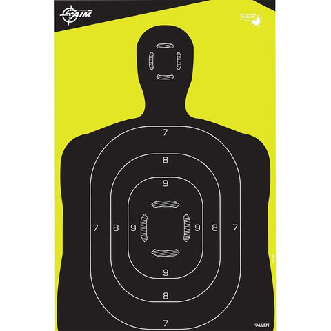 EzAim Splash Silhouette Targets 12x18 5 pk.