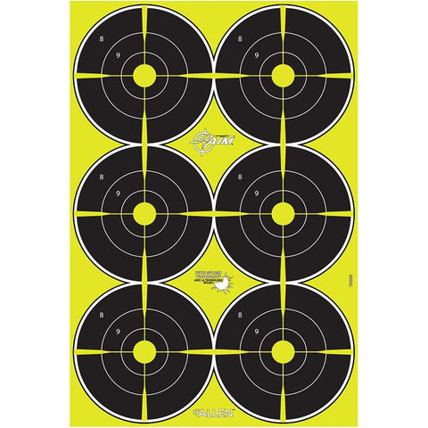 EzAim Splash Bullseye Targets 6 in. 8 pk.