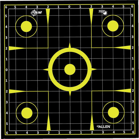 EzAim Pull-n-Shoot Splash Sight-in Target Roll 12x12 8 pk.