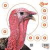 EzAim Four Color Turkey Patterning Paper Targets 12x12 6 pk.