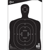 EzAim Silhouette Paper Target Black 12x18 100 pk.