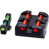 HIVIZ Interchangeable Frt&Rear HandgunTarget Sight Fits All Glock Models Green Red White Litepipes