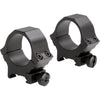 Sun Optics Standard Scope Rings Weaver Dovetail 30mm Medium Matte Black