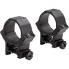 Sun Optics Standard Scope Rings Weaver Dovetail 30mm High Matte Black