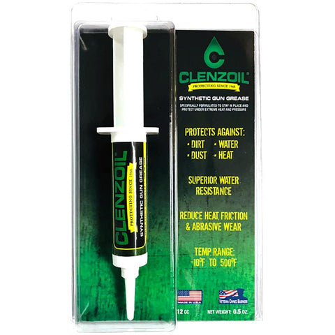 Clenzoil Synthetic Gun Grease Syringe .5 oz.