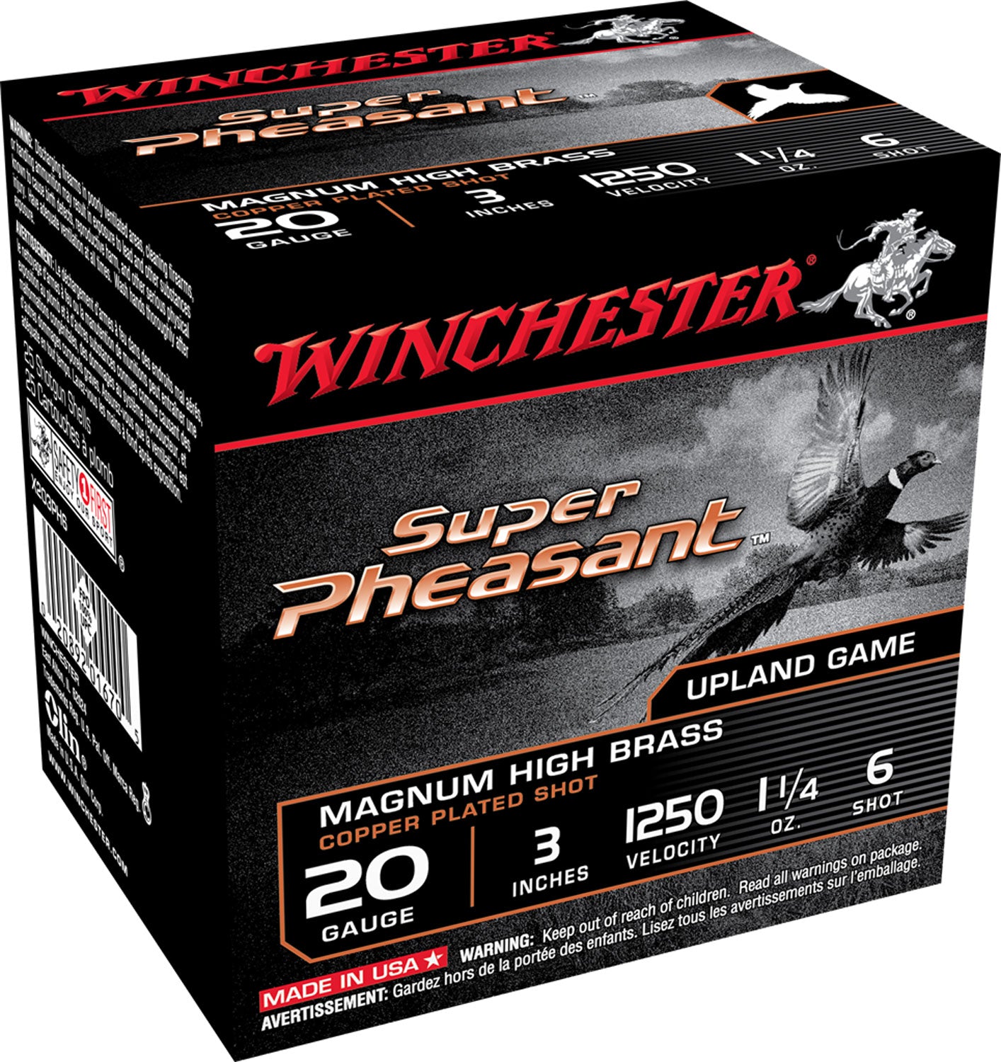 Winchester Super Pheasant HV High Brass 1-1/4oz Ammo