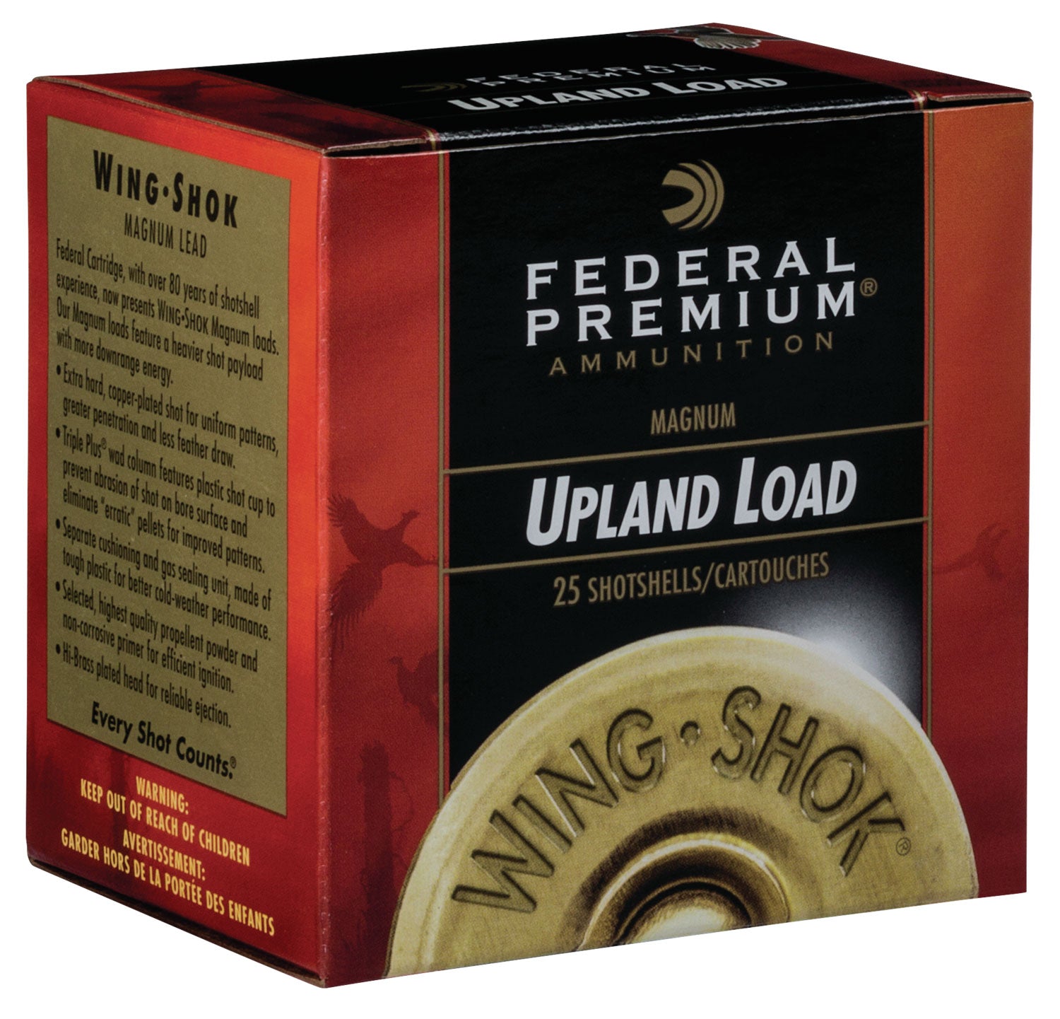 Federal Premium Upland Wing-Shok High Velocity 1-3/8oz Ammo