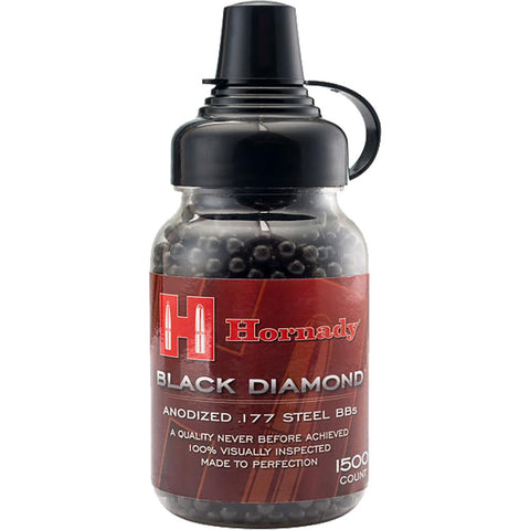 Umarex Hornady Black Diamond .177 Steel BBs 1500 ct.