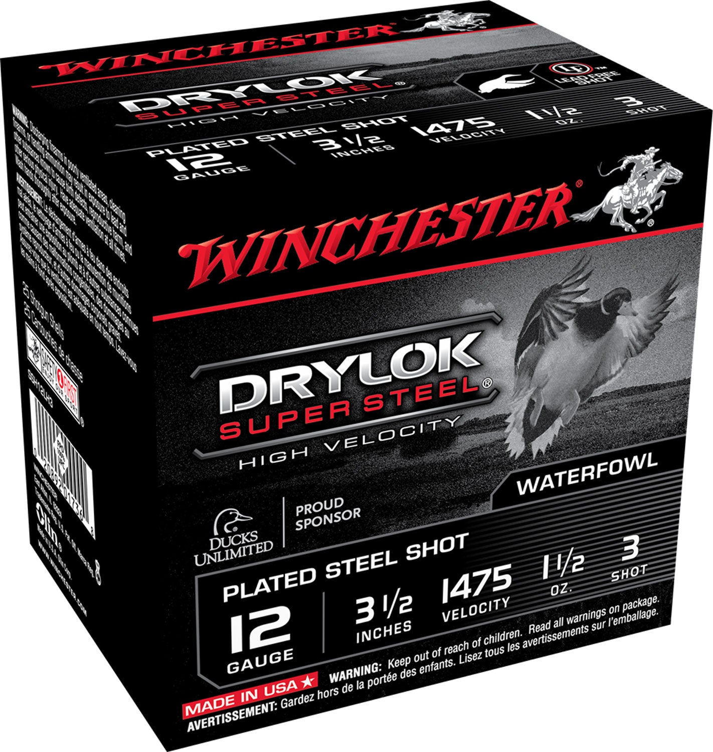 Winchester Drylock Super Steel High Velocity 1-1/2oz Ammo