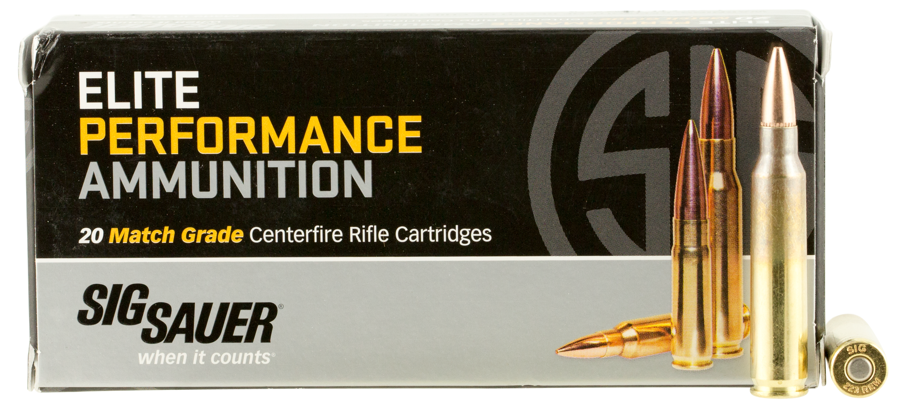 Sig Sauer Match Grade Open Tip Ammo