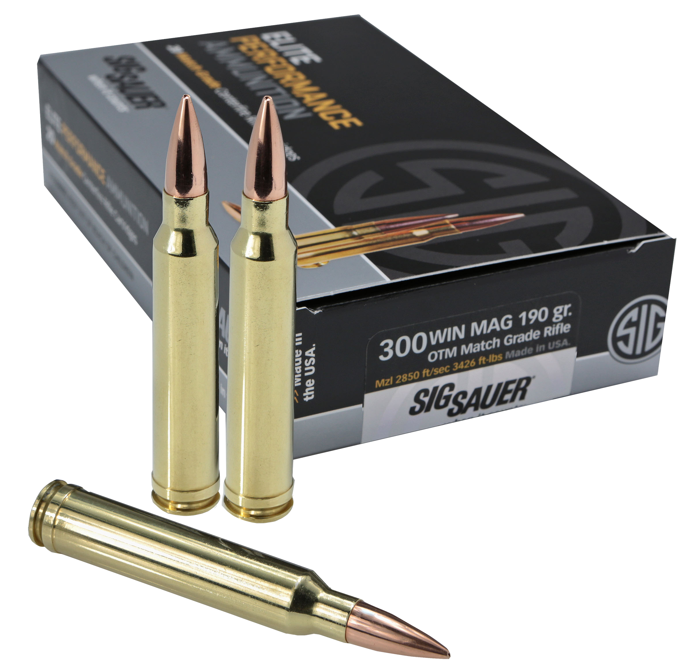 Sig Sauer Match Grade Open Tip Ammo