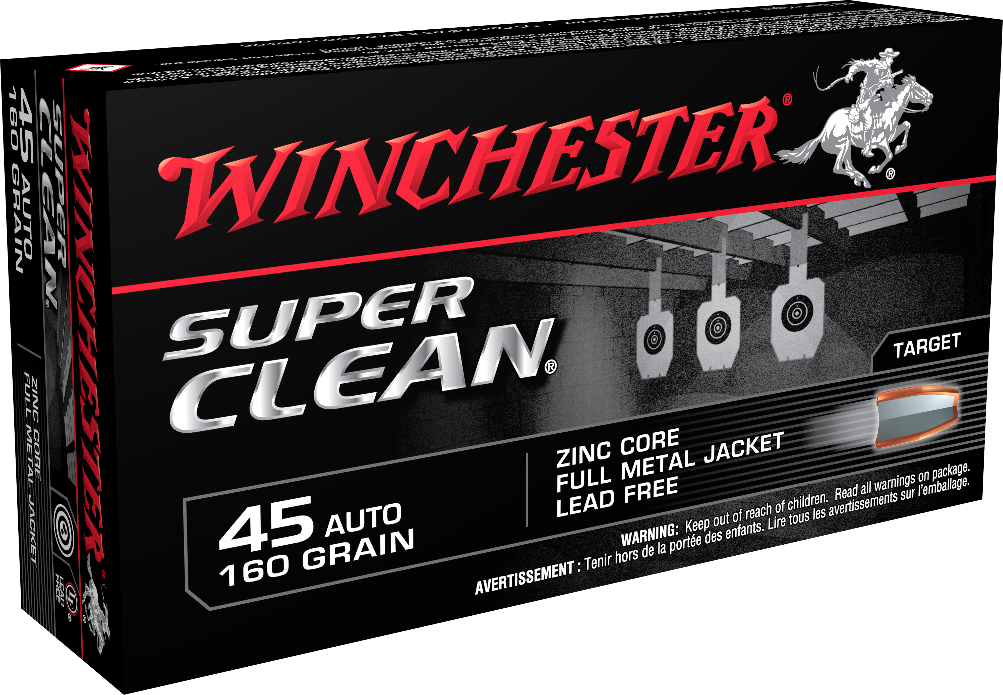 Winchester Super Clean FMJ Ammo