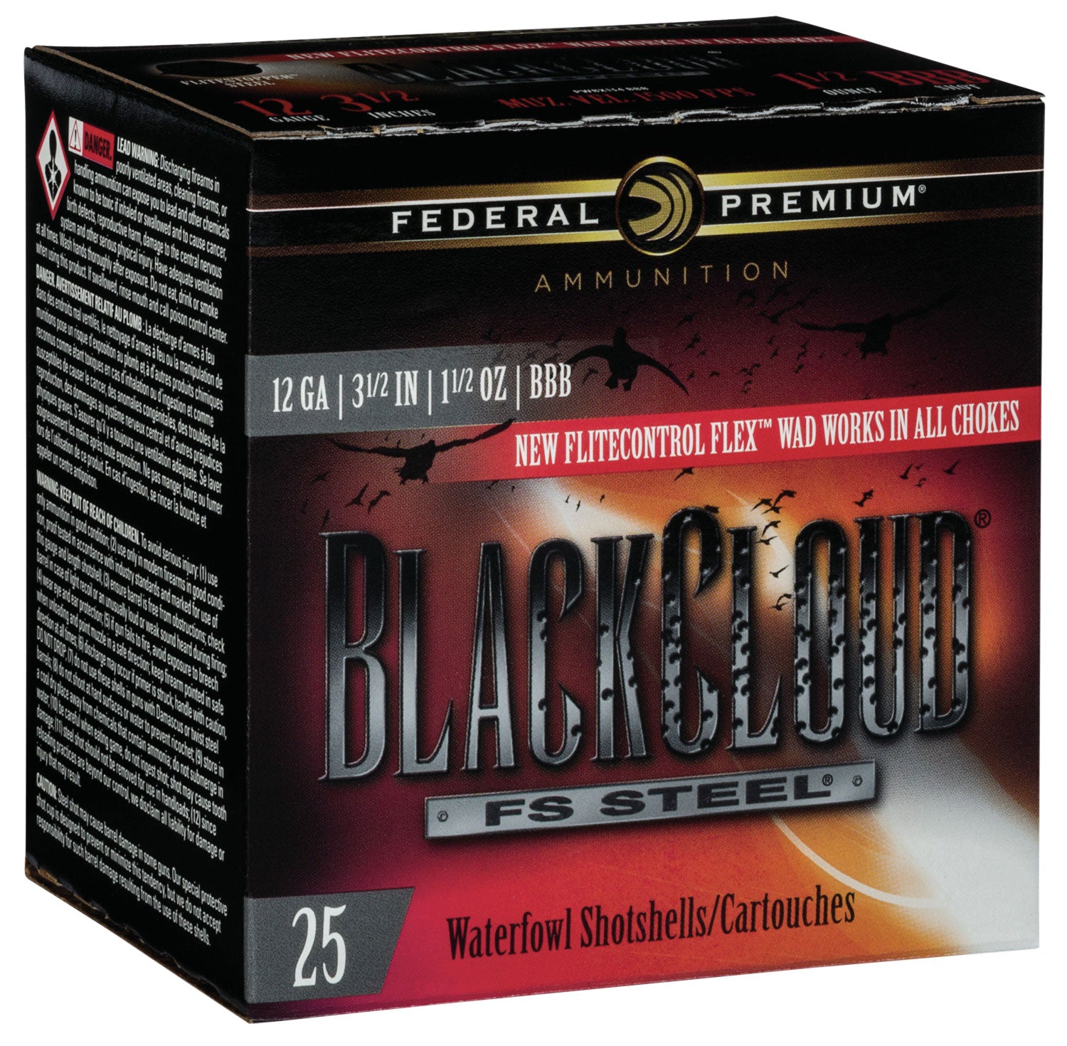 Federal Black Cloud FS Steel BB 1-1/2oz Ammo