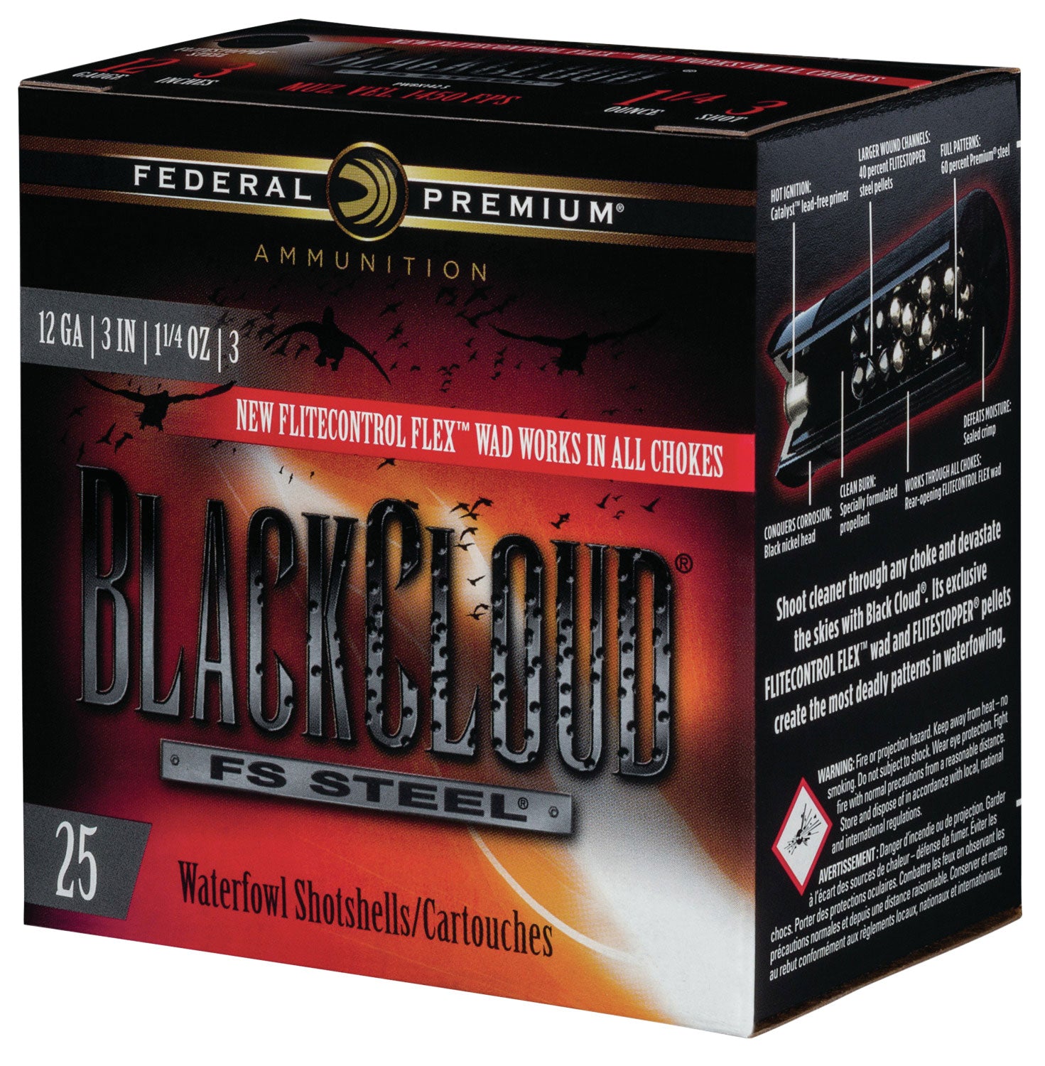 Federal Black Cloud FS Steel 1-1/4oz Ammo