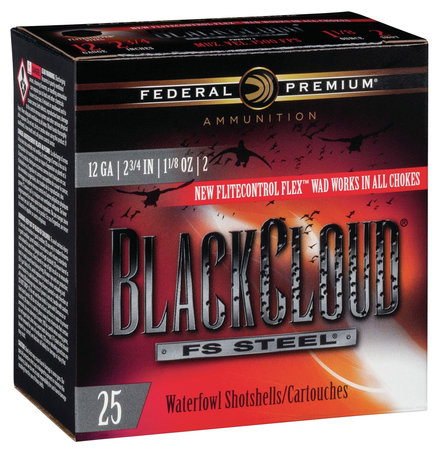 Federal Black Cloud FS Steel 1-1/8oz Ammo