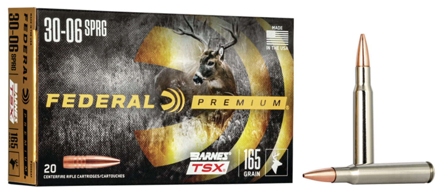 Federal Premium Springfield Barnes Triple-Shock X Ammo