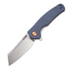 CJRB Crag Folder 3.42 in Blade Gray G-10 Handle