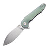 CJRB Mangrove Folder 3.53 in Blade Nature G-10 Handle