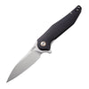 CJRB Agave Folder 3.72 in Blade Black G-10 Handle