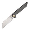 CJRB Rampart Folder 3.50 in Blade Carbon Fiber Handle